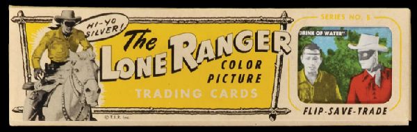 1950s Ed-U-Cards Lone Ranger Series 5